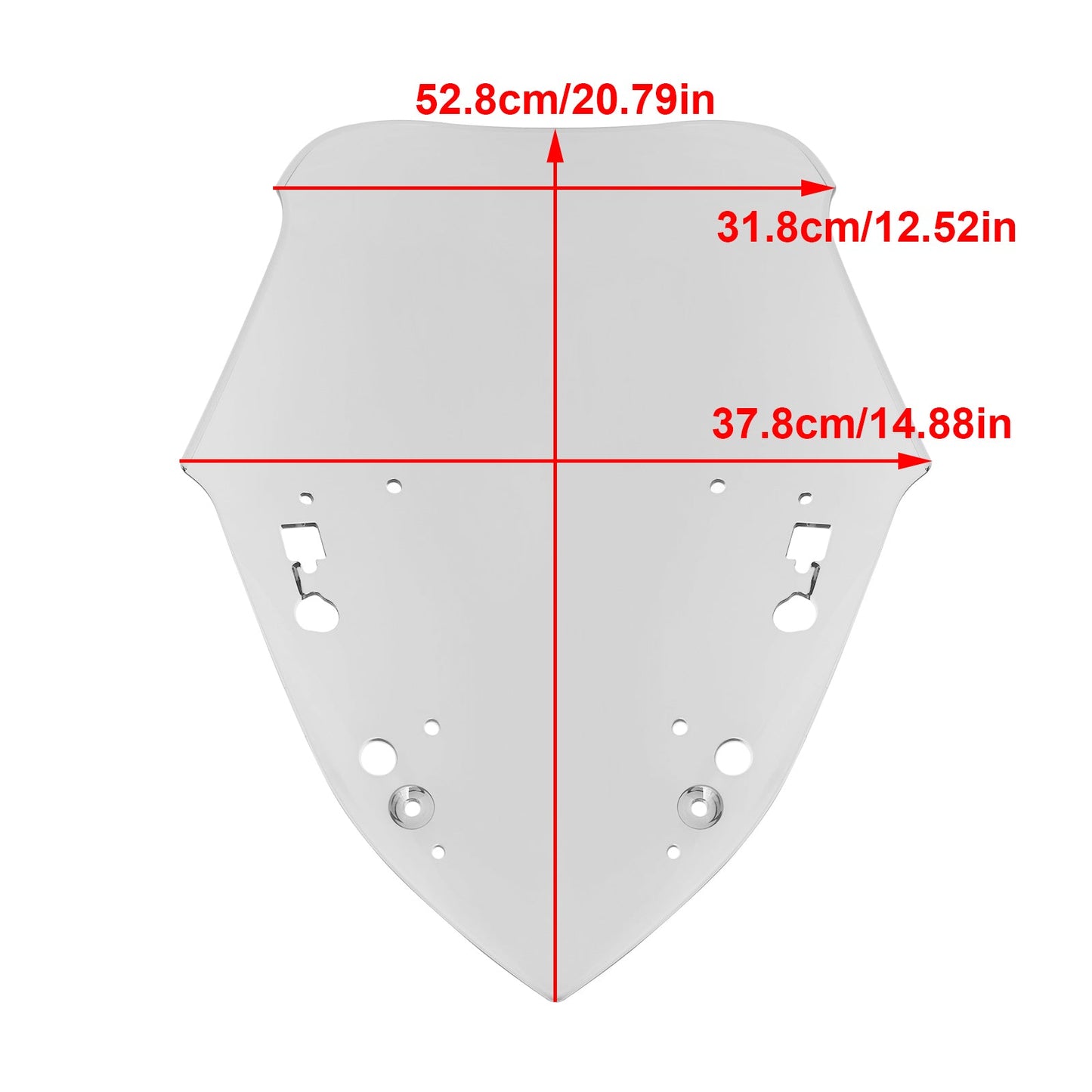 YAMAHA X-MAX 300 2017-2022 ABS Motorcycle Windshield WindScreen