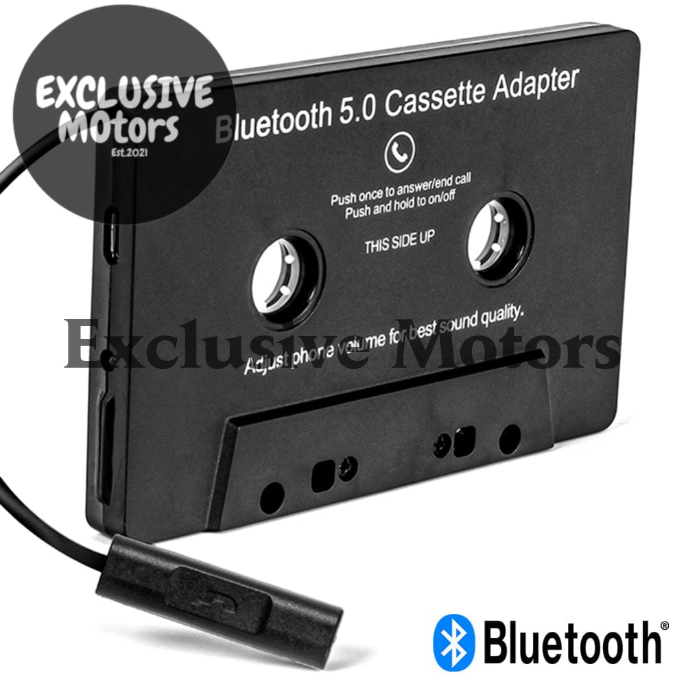 BLUETOOTH CASSETTE TAPE ADAPTOR v2 - HOLDCOM AUTO PARTS