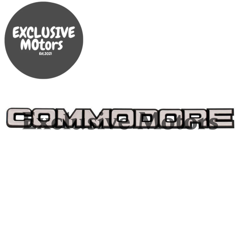 BOOT BADGE for VH - HOLDCOM AUTO PARTS