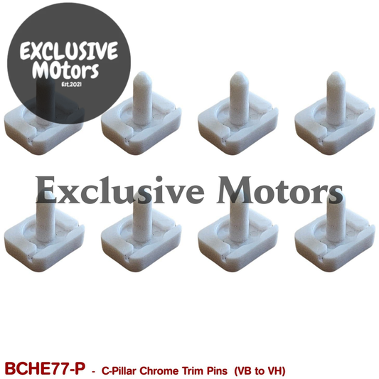 C PILLAR CHROME TRIM PINS for VB VC VH - HOLDCOM AUTO PARTS