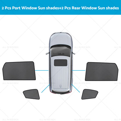 Rear Car Window Magnetic Sun Shade Mesh Suitable For LDV D90 2017-2023-8
