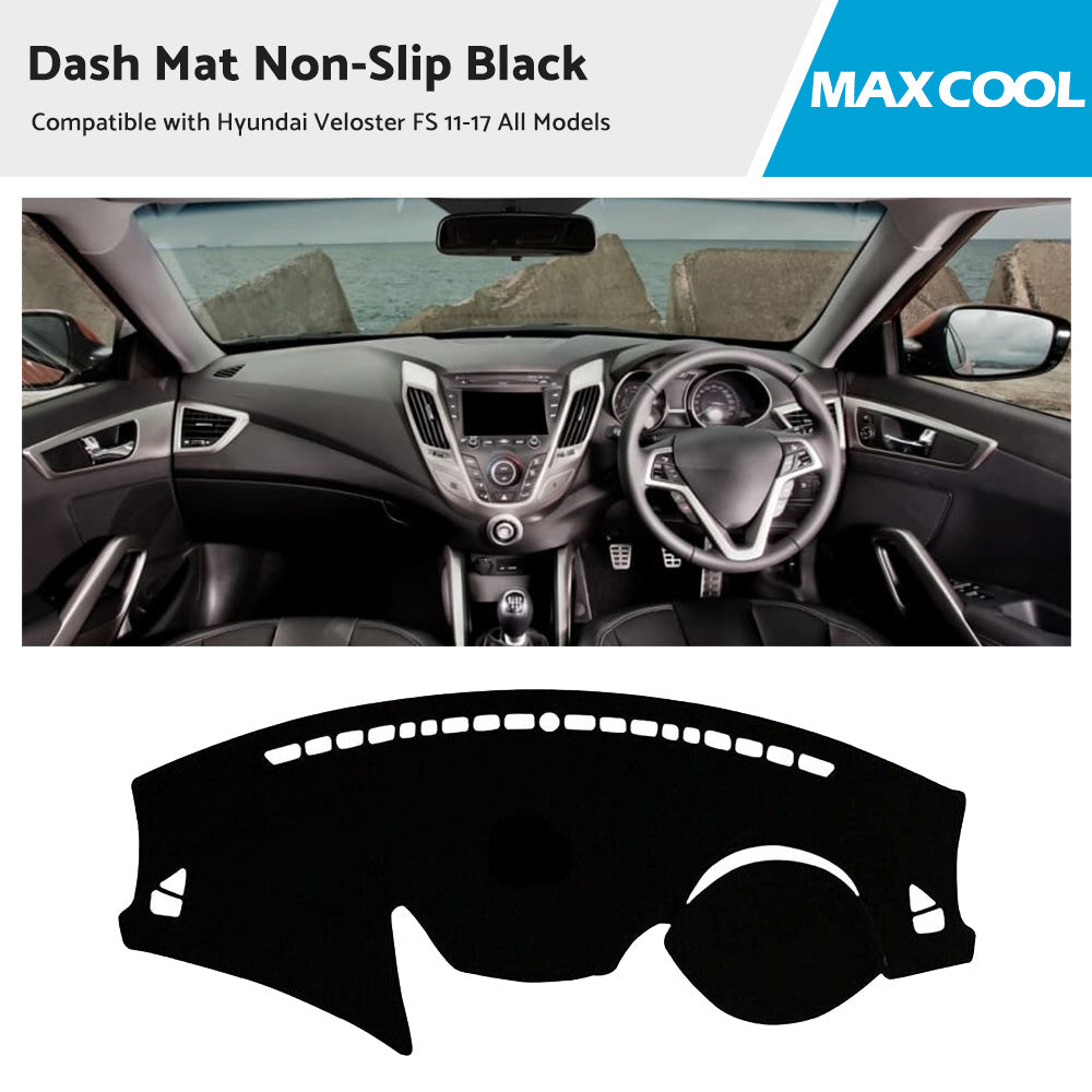 Suitable For Hyundai Veloster FS 11-17 All Models Mat Covers Non-Slip DashMat-1