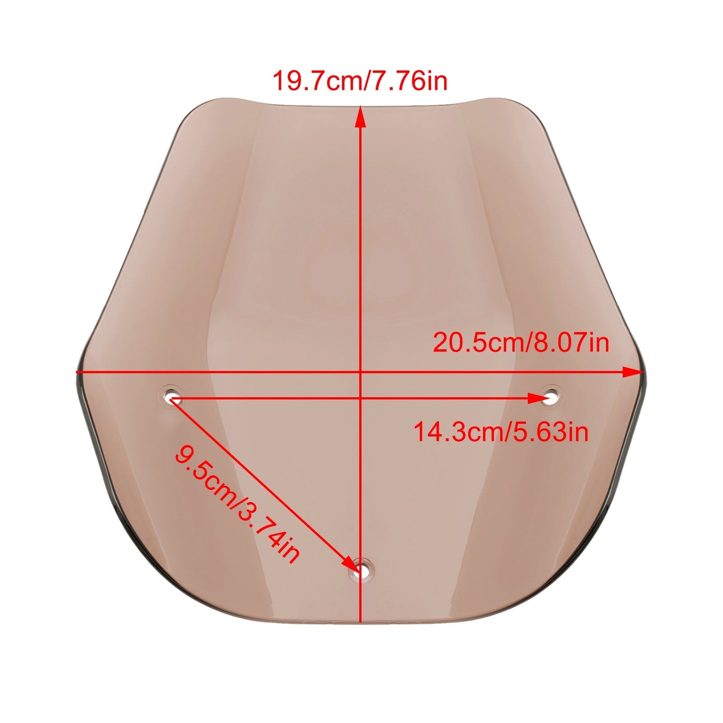 Windshield WindScreen fit for Suzuki GSX-8S 2023-2024
