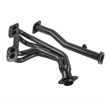 Black Exhaust Header Suitable For Toyota Pickup 4Runner 2.4L 22RE 4WD 1990–1995-1