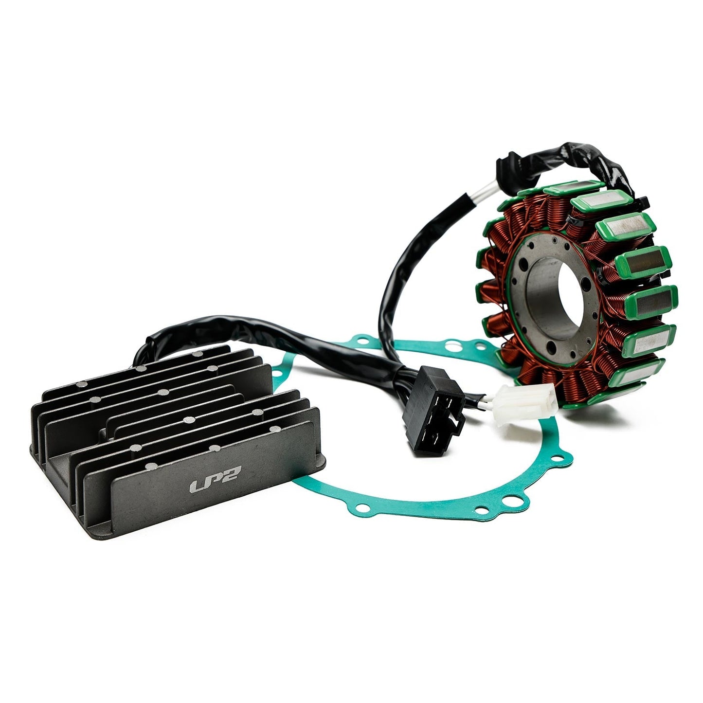 Suzuki GSXR750 GSX-R750 2000-2003 Magneto Stator + Voltage Rectifier + Gasket