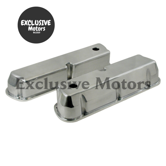 Tall Valve Covers 289/302/351W for Ford SB (1962-1996) Aluminium Smooth Design