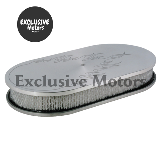 Oval Air Cleaner Kit Large Flame Design for Chevrolet Camaro (1967-1981)