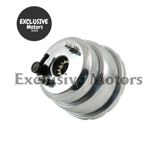 7" Chrome Dual Diaphragm Brake Booster