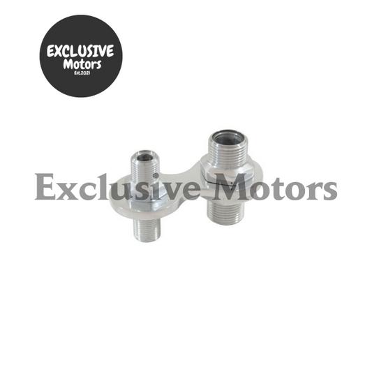 2-Port AC Bulkhead for  (1960-1975) Highly Polished Aluminum