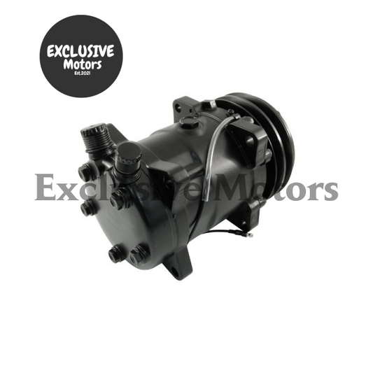 A/C Compressor Black Housing V-Belt Pulley for Sanden 508 Style