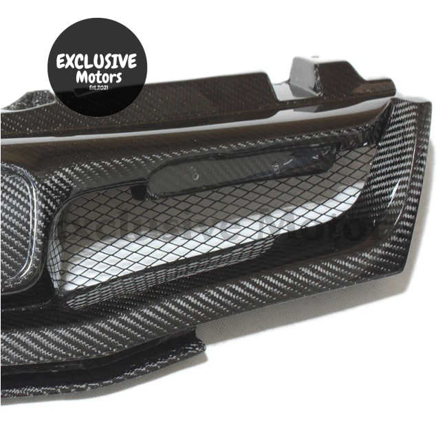 Carbon Fiber Front Grille For Honda Civic Fn Fk Fn2 Type R (2006-2012)