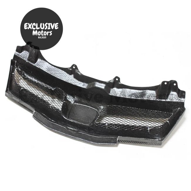Carbon Fiber Front Grille For Honda Civic Fn Fk Fn2 Type R (2006-2012)
