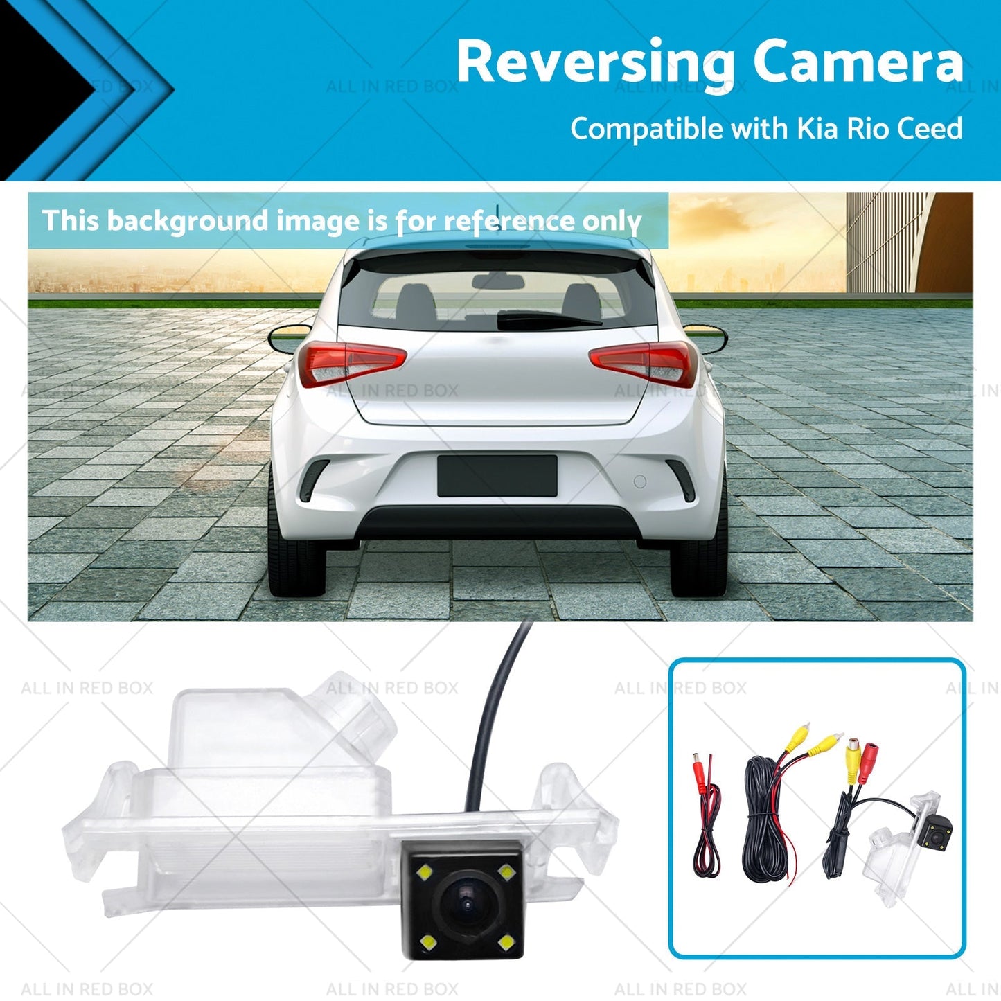Rear View Camera for Kia Rio 3 Platinum/Ceed 2 Hatchback 2011-2018