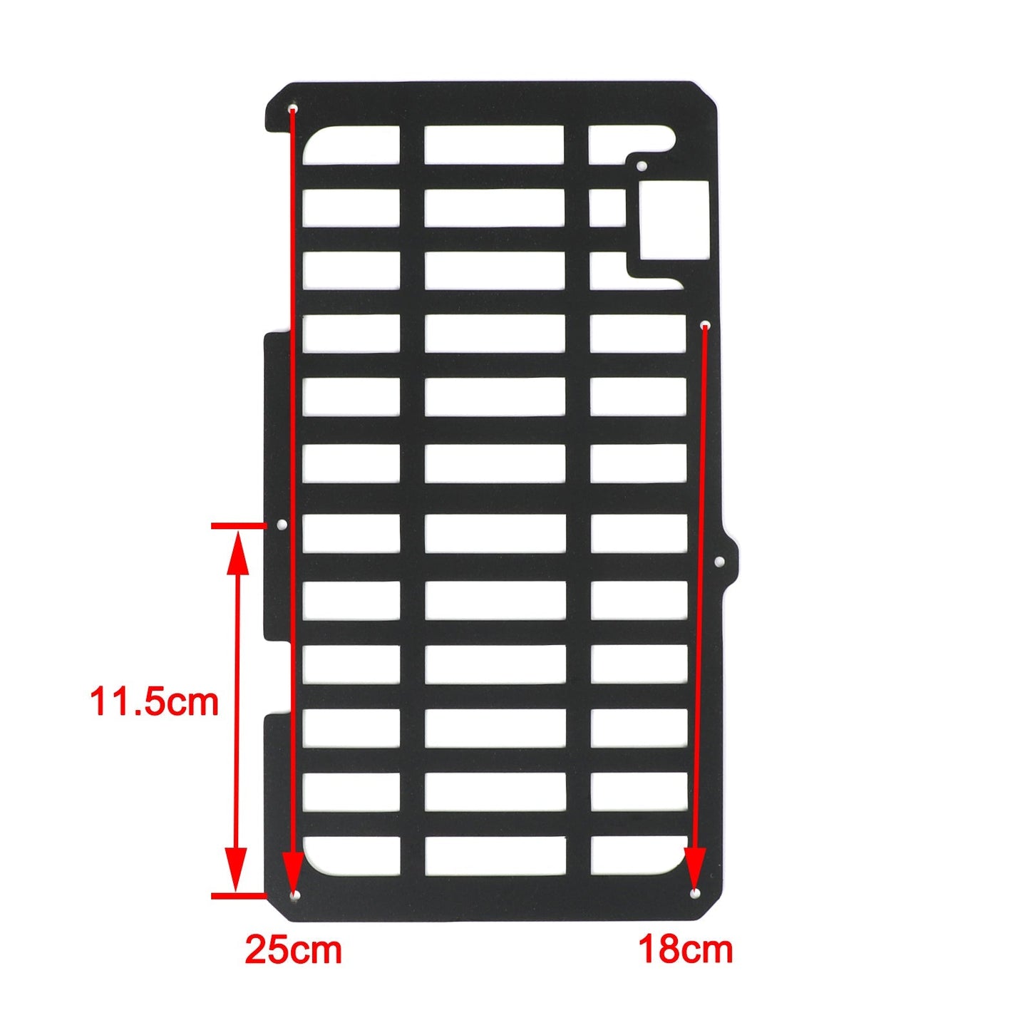 Motorcycal Radiator Guard Protector Radiator Cover Black For Honda Crf300L 21-22 Generic