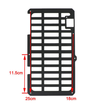 Motorcycal Radiator Guard Protector Radiator Cover Black For Honda Crf300L 21-22 Generic