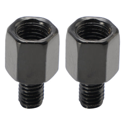 Universal Fit Motorcycle Scooter Mirror Adaptors 10mm Standard to 8mm Standard