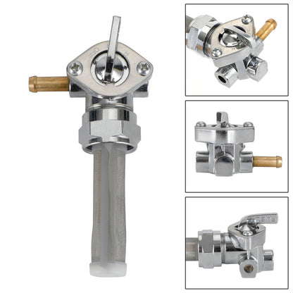 Gas Tank Fuel Cock Valve Petcock fit for FLHS FLHTC Touring 1989-90 FLST 86-90