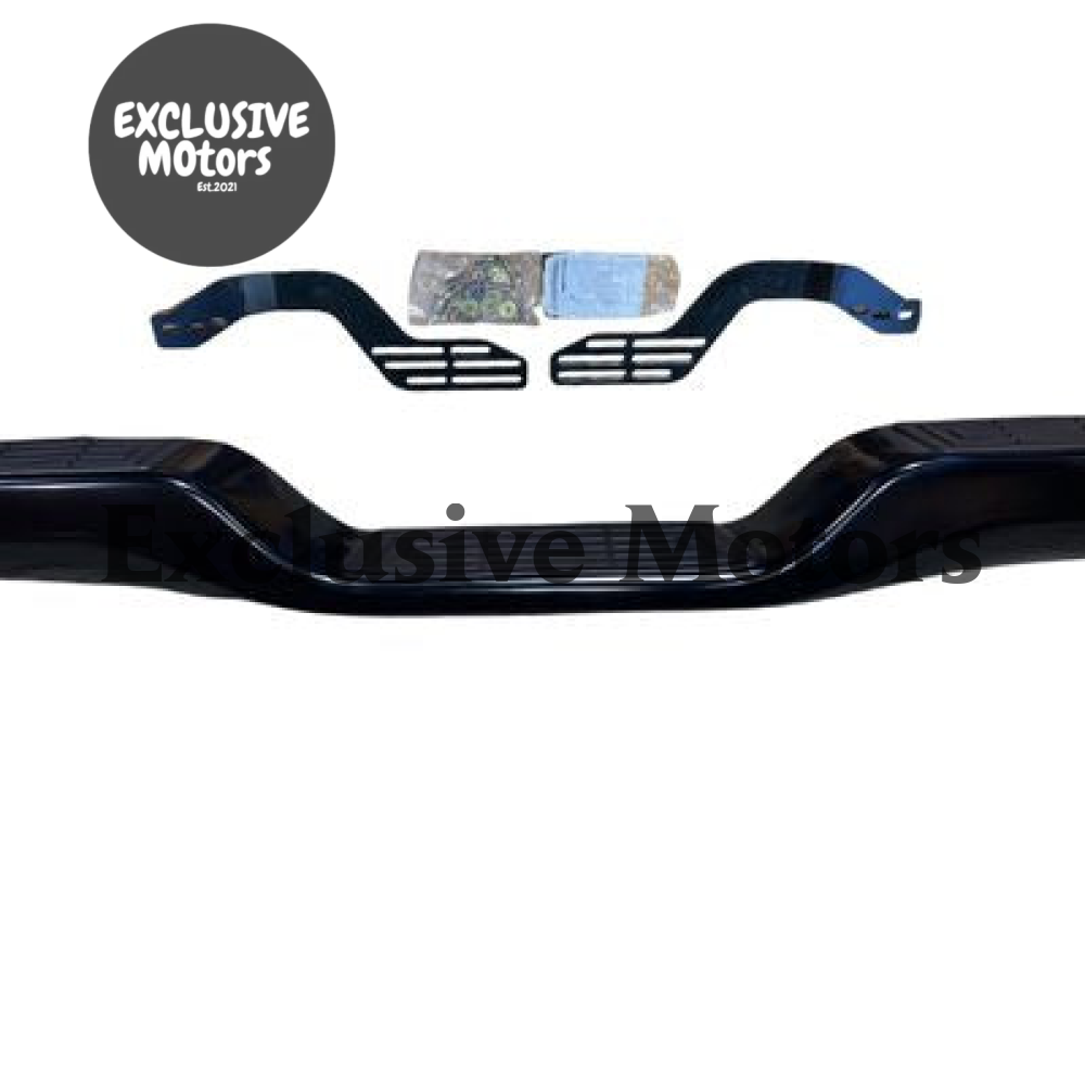 Black Rear Bumper for Toyota Hilux (1998-2015)