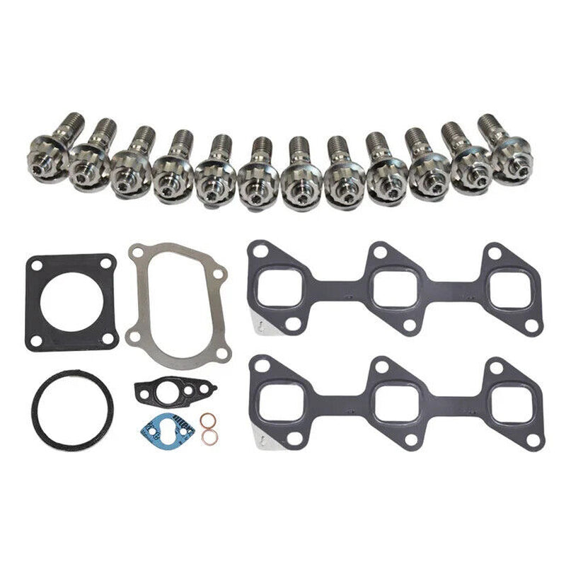 Permaseal Turbo&Manifold Titanium Stud&Gasket for Toyota 80 Series 1HD-FT 4.2L