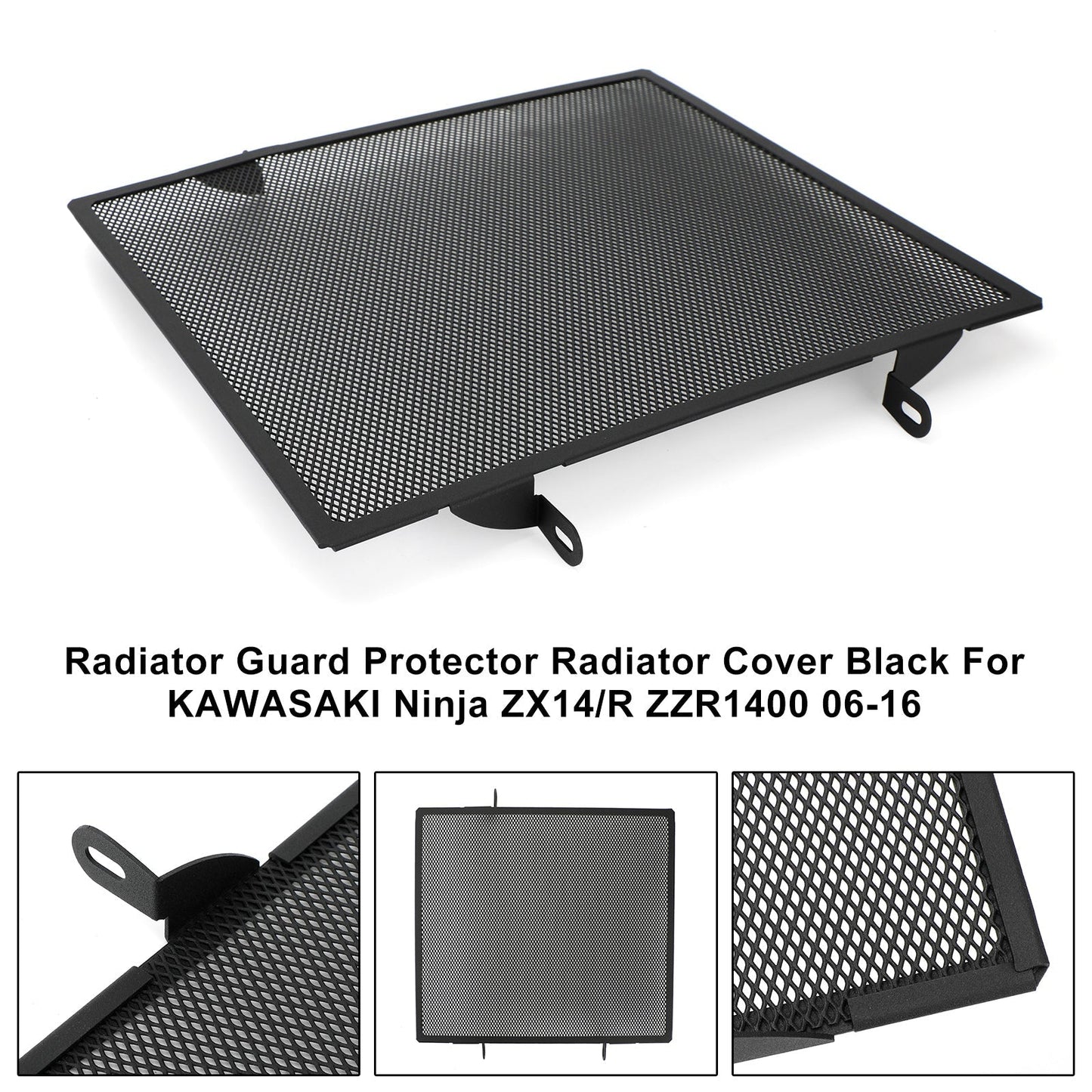 2006-2016 Kawasaki Ninja Zx14/R Zzr1400 Radiator Guard Cover Radiator Protector