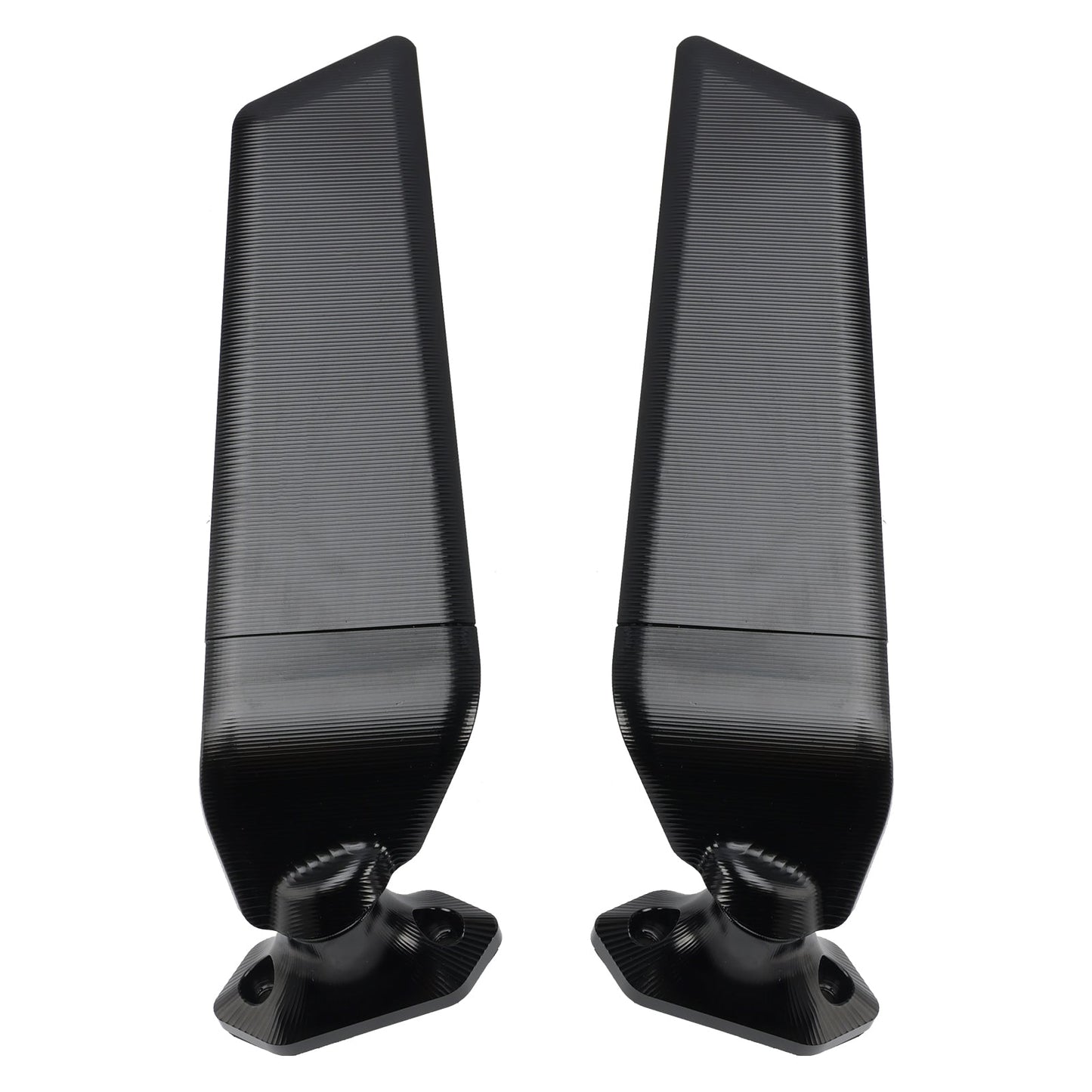 CNC ALU Rearview Winglet Mirrors For Kawasaki ZX636 ZX-6R ZX6R ZX-4RR 2013-2024