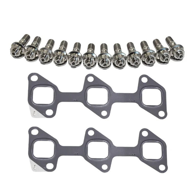 Permaseal Exhaust Manifold Titanium Stud&Gasket Kit for Landcruiser 100 1HD 4.2L