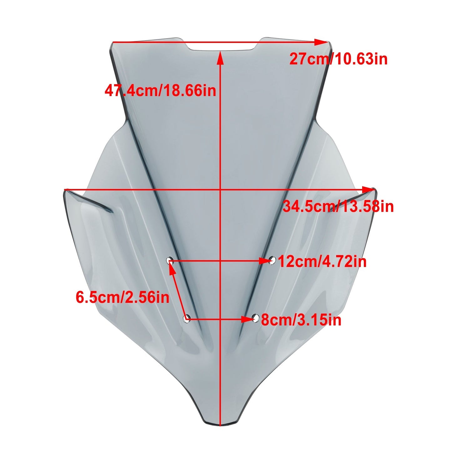 YAMAHA MT 10 MT-10 2022 ABS Motorcycle Windshield WindScreen