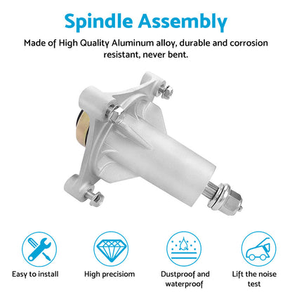2xSpindle Assembly Suitable For 38-54inchHusqvarna Poulan Pro Mowers LT1597 LTH1797-3