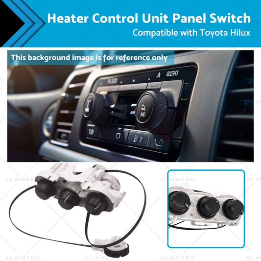 AC Heater Control Panel Switch for Toyota Hilux N70 Workmate SR 2011-2015