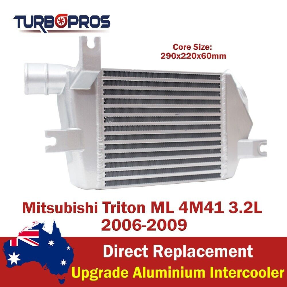 Upgrade Aluminium 60Mm Intercooler for Mitsubishi Triton ML 4M41 3.2L 2006-2009