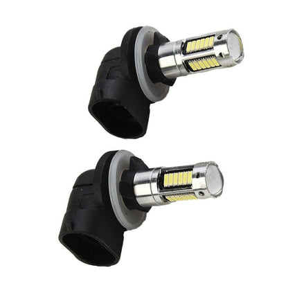 2x 881 H27 30W 6000K White LED Car SUV Fog Light Bulb DRL Lamp Extremely Bright-1