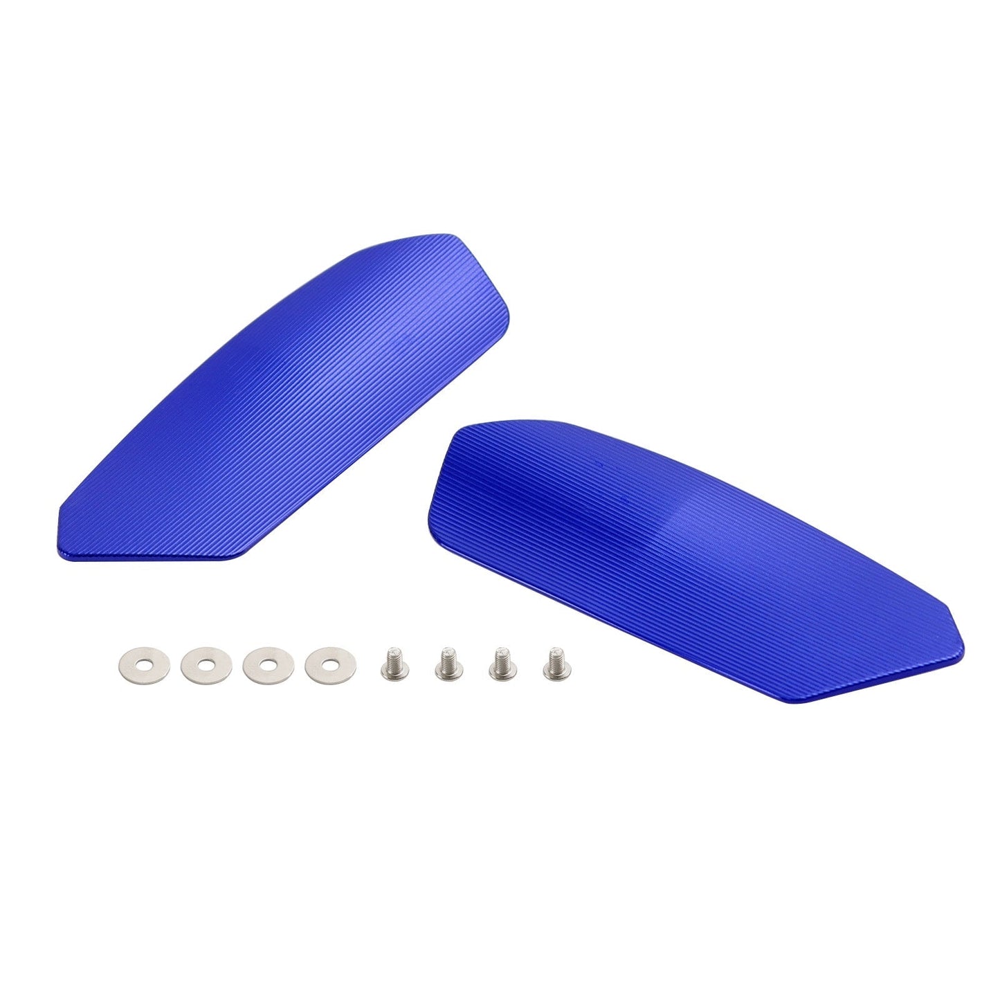 CNC mirror delete blanking block off plates fits Suzuki GSX-R 1000 2017-2024