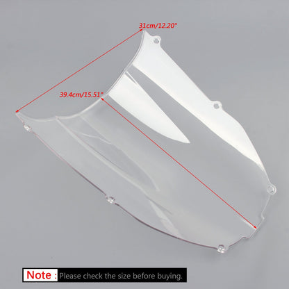 Windshield WindScreen For Kawasaki ZX6R 2000-2002 ZZR600 2005-2009