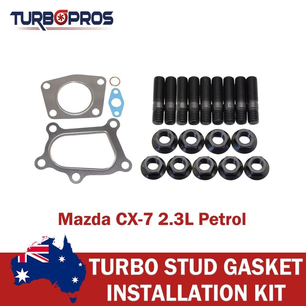 Premium Turbo Installation Stud & Gasket Kit for Mazda CX-7 2.3L Petrol