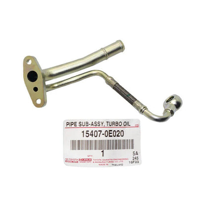 Genuine Turbo Oil Feed&Return Pipe+Gaskets for Toyota Prado 1GD-FTV 2.8L