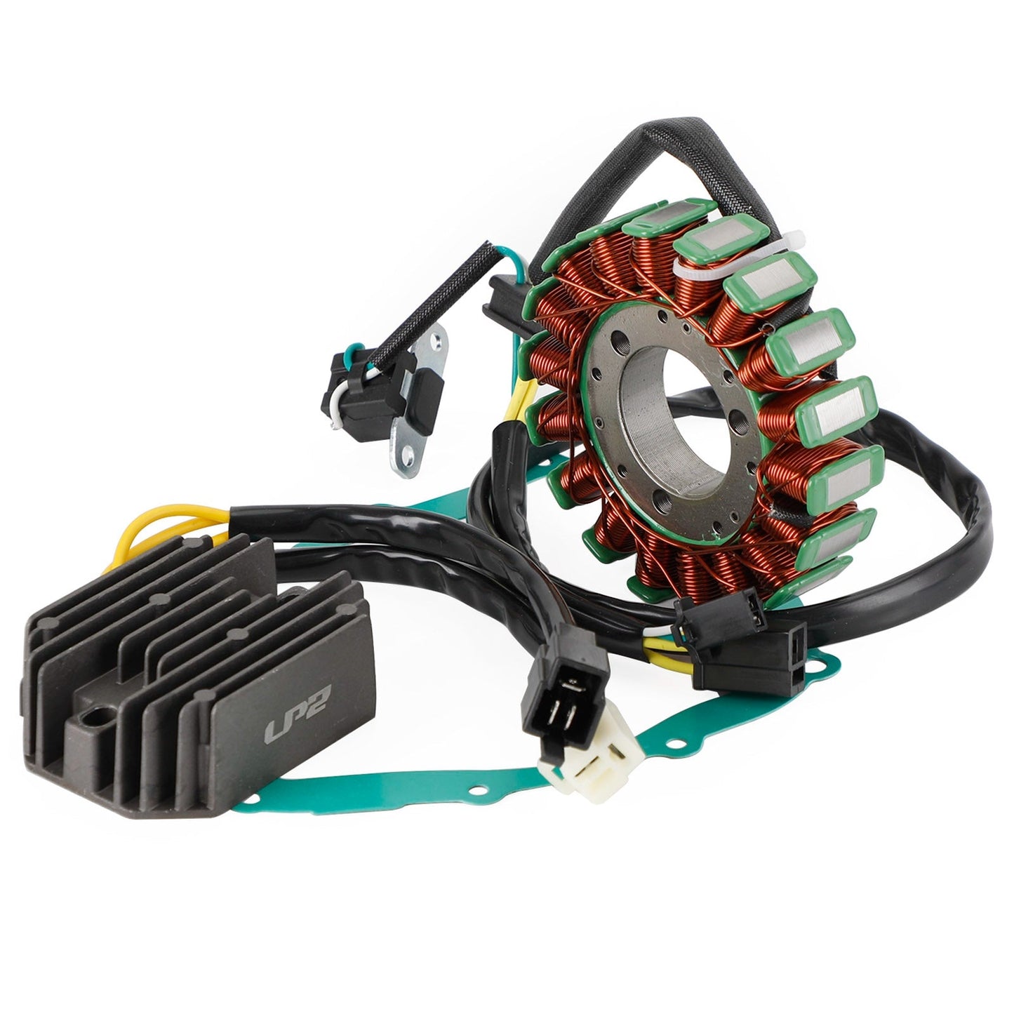 GENERATOR STATOR 2-PLUG REGULATOR RECTIFIER GASKET FOR SUZUKI SV650 SV650S 99-02