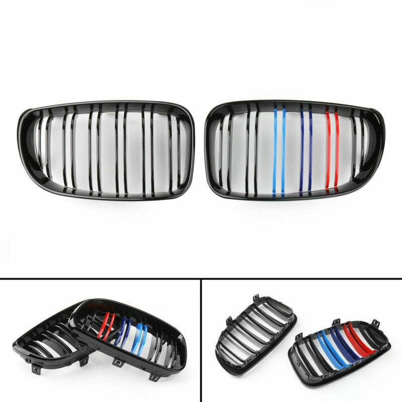 Gloss Black Kidney Grille for BMW E81/E82/E87/E88 (2007-2012)