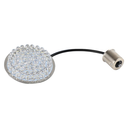 1156 Rear LED Turn Signal Insert Lights for Dyna Touring Street Road Glide 883 Generic
