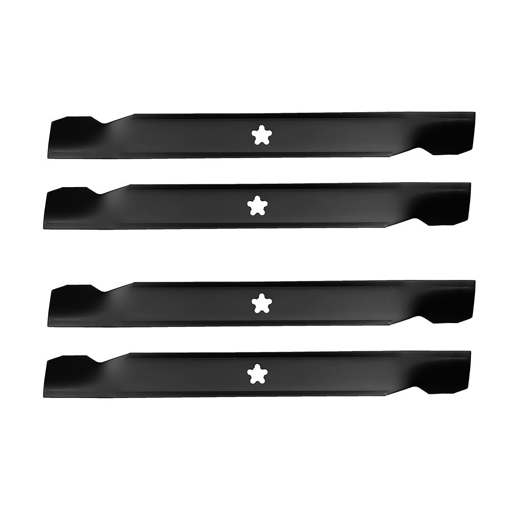 Mower Blades 4x Suitable For 42-Inch Husqvarna / Craftsman / Poulan Mowers 5321388871 / 138971-2