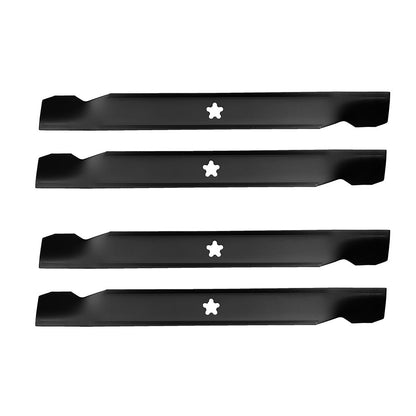 Mower Blades 4x Suitable For 42-Inch Husqvarna / Craftsman / Poulan Mowers 5321388871 / 138971-2