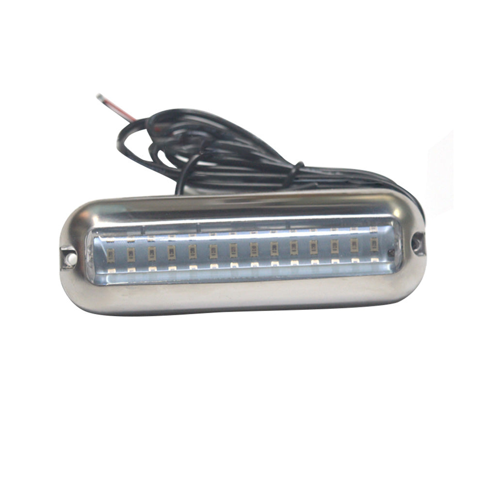 42LED Boat Light Underwater Marine Transom Lights 316 Stainless Steel Pontoon-3