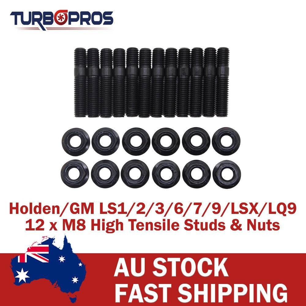 High Tensile Exhaust Manifold Stud Kit for Holden/Gm LS1/LS2/LS3/LS