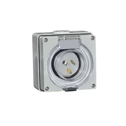 15A 3 Pin Power Inlet Suitable For Caravan Motor Home RV 250V Electrical Socket-2