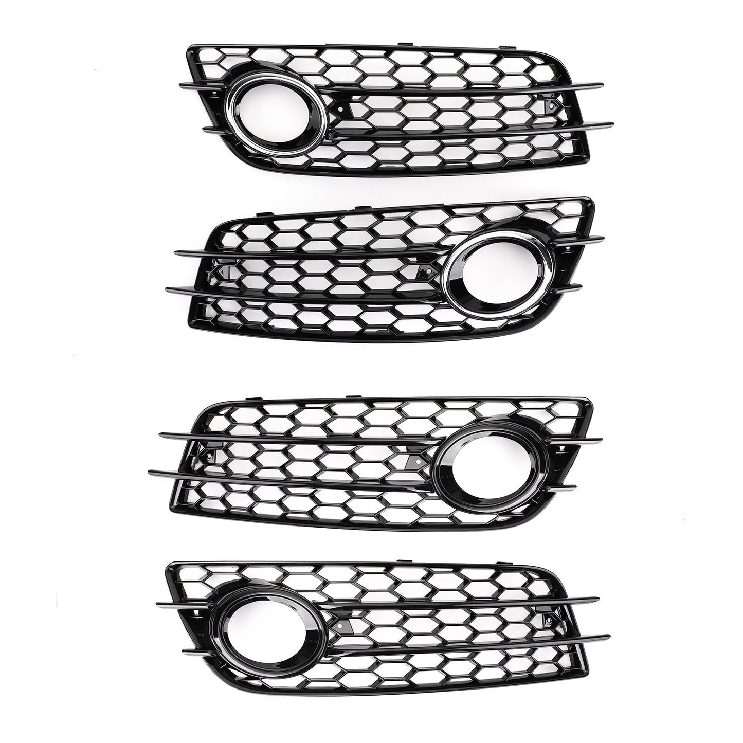 Fog Light Grill Honeycomb for Audi A4 S-LINE S4 (2008-2012)