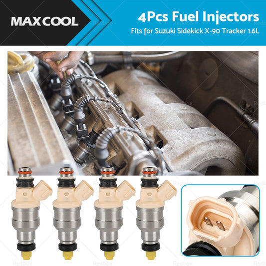 1.6L Fuel Injector for Suzuki Sidekick, X-90, Tracker 1989-1998