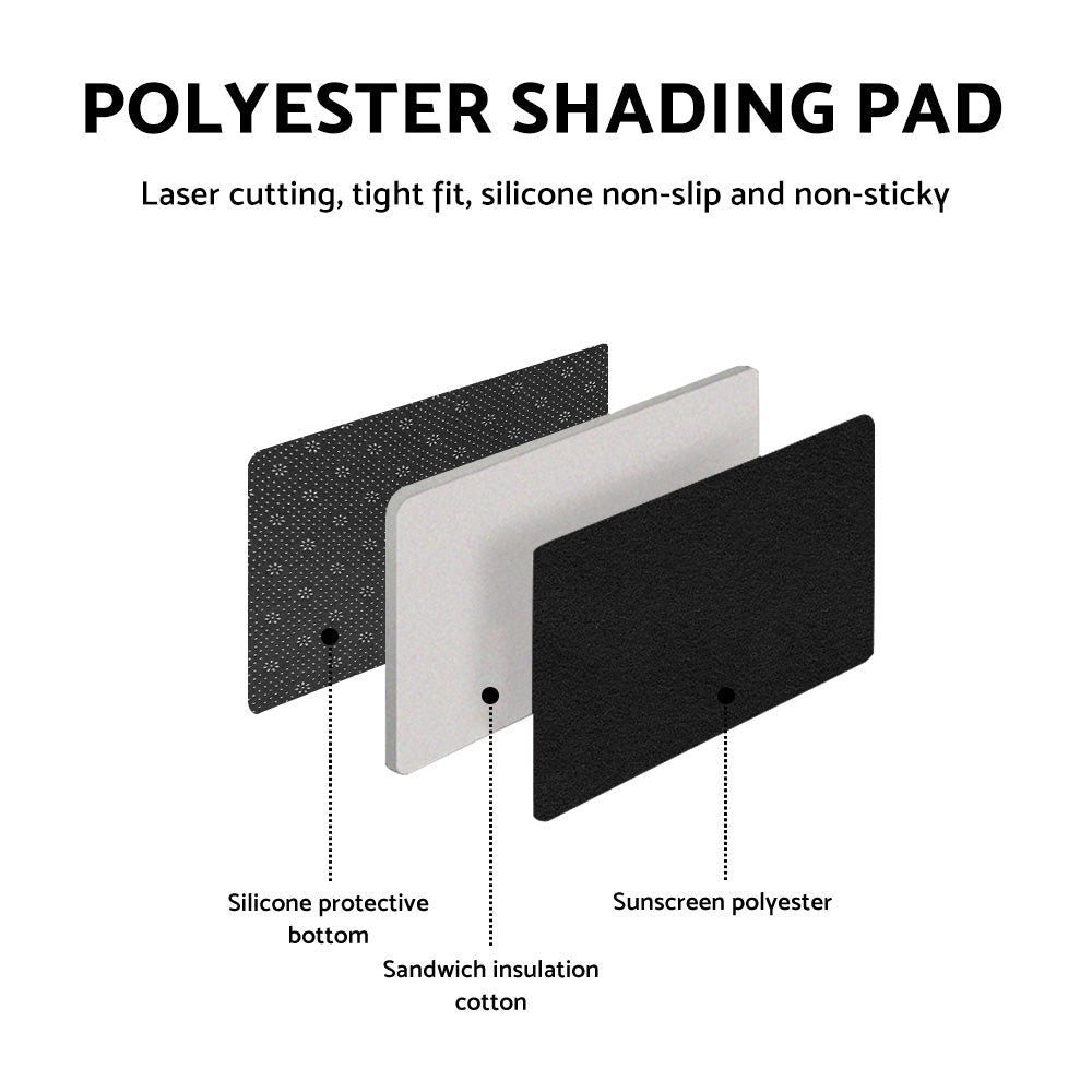 Dash Mat Carpet Dashboard Cover Suitable For Mitsubishi Pajero NS NT 2008-2017-3