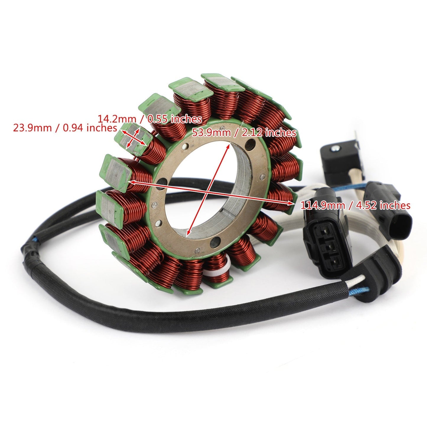 115mm Magneto Generator Stator Fit for UTV,700,550,500,HiSUN,Coleman,Cub Cadet,Sector,2015-2017