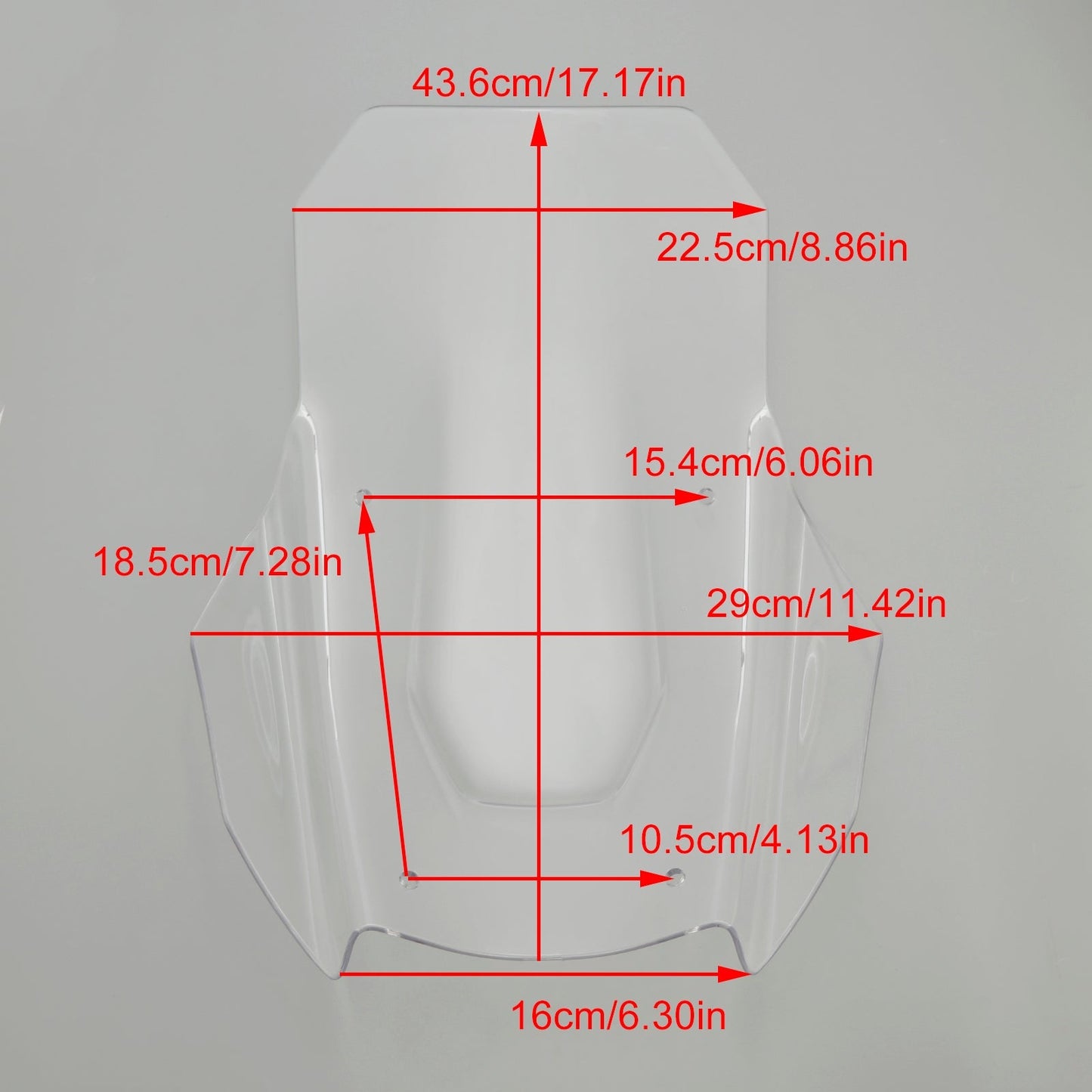 HONDA ADV350 2022-2024 ABS Motorcycle Windshield WindScreen