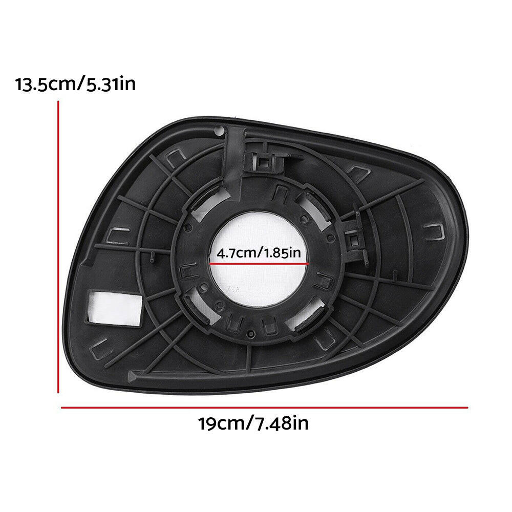 Left Side Mirror Glass With Back Plate Suitable For Hyundai i30 2007-2012-4