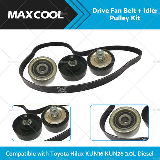 Idler Pulley Kit for Toyota Hilux 3.0L Diesel 2005-2015